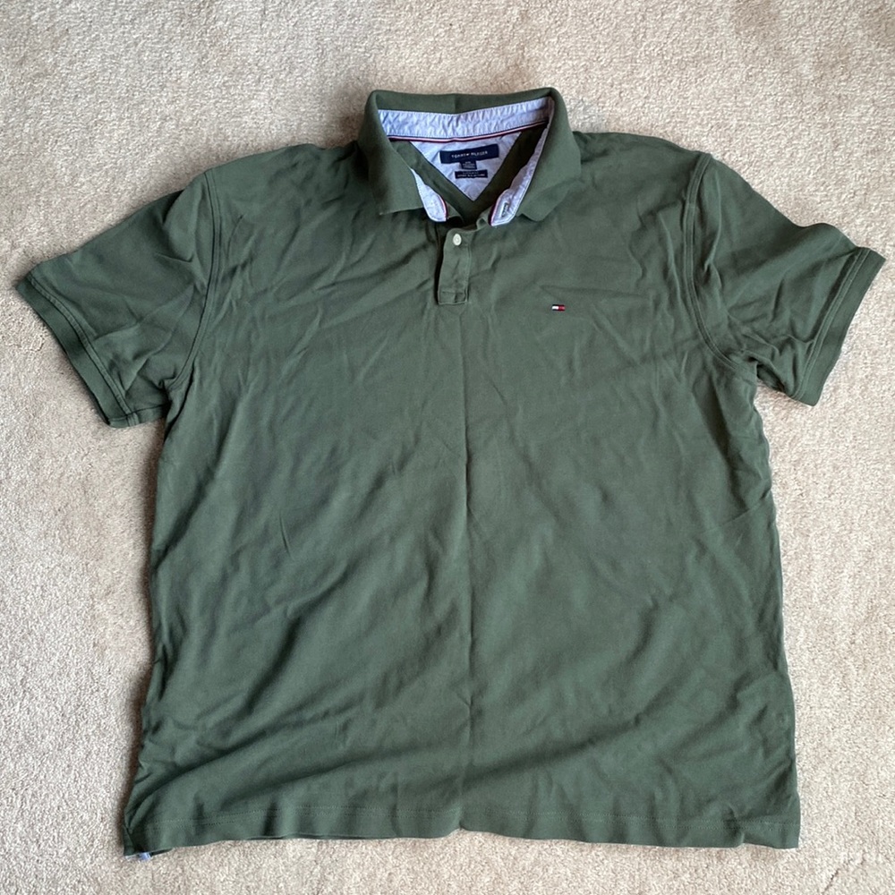Tommy Hilfiger Custom Fit Essential Solid Polo
